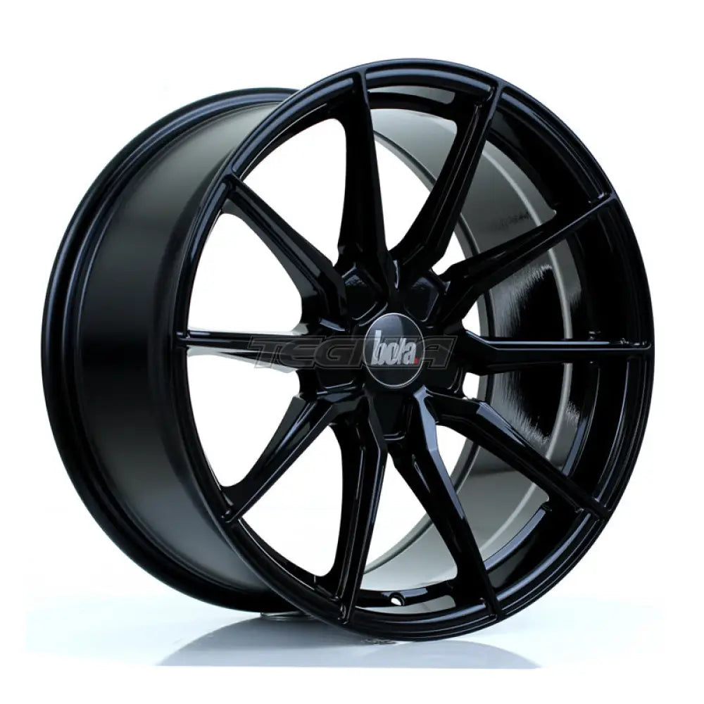BOLA B16 Alloy Wheel 19x9.5 5x118 ET25 To 45 72.6mm CB Gloss Black