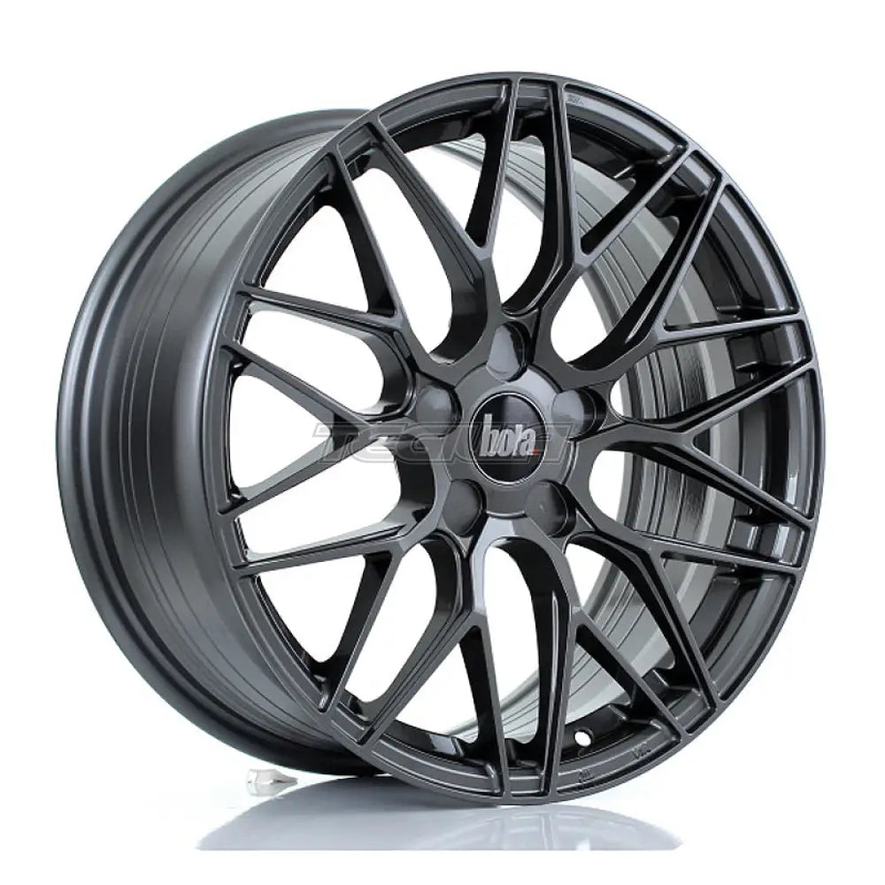 BOLA B17 Alloy Wheel 17x8 5x110 ET35 To 45 72.6mm CB Gloss Gunmetal