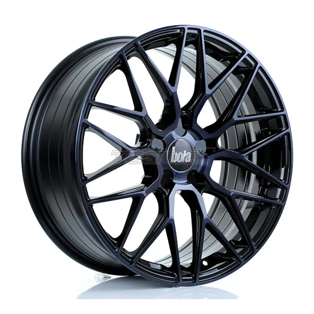 BOLA B17 Alloy Wheel 19x8.5 5x127 ET25 To 45 72.6mm CB Black Smoke