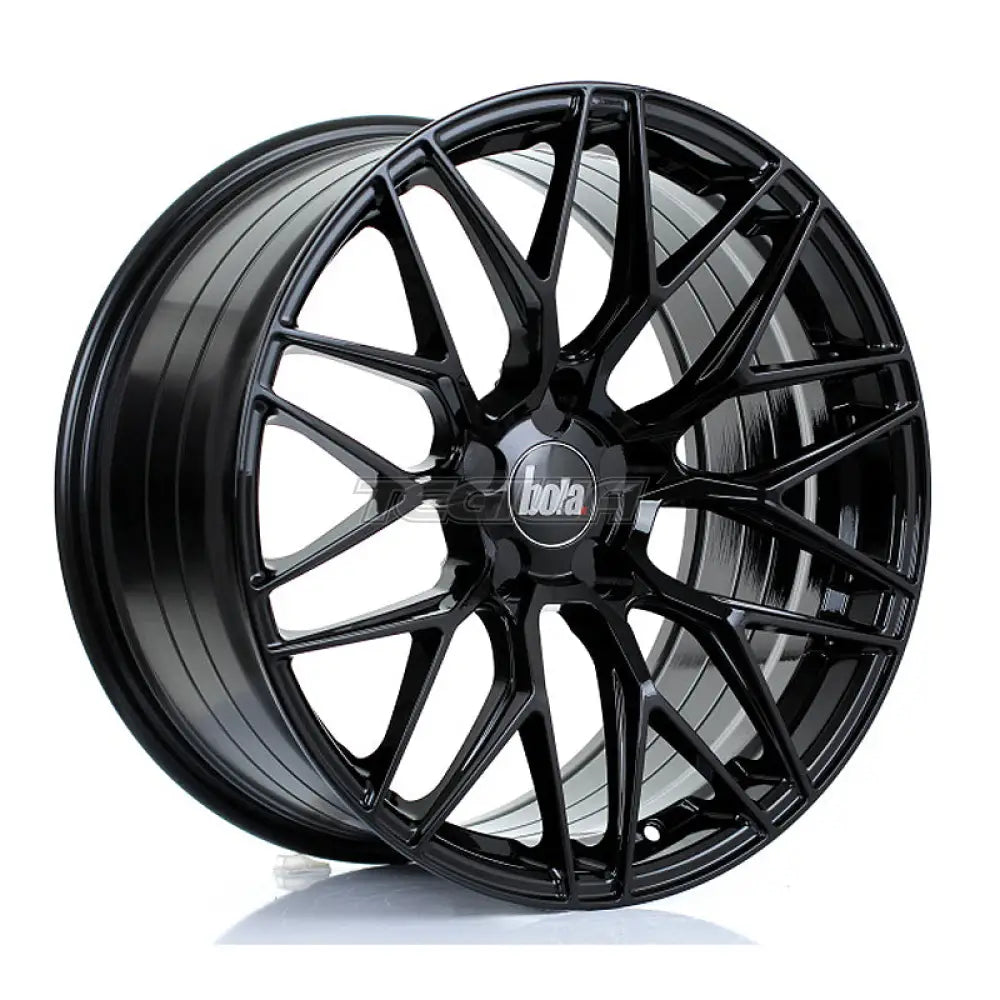 BOLA B17 Alloy Wheel 19x9.5 5x108 ET25 To 45 72.6mm CB Gloss Black