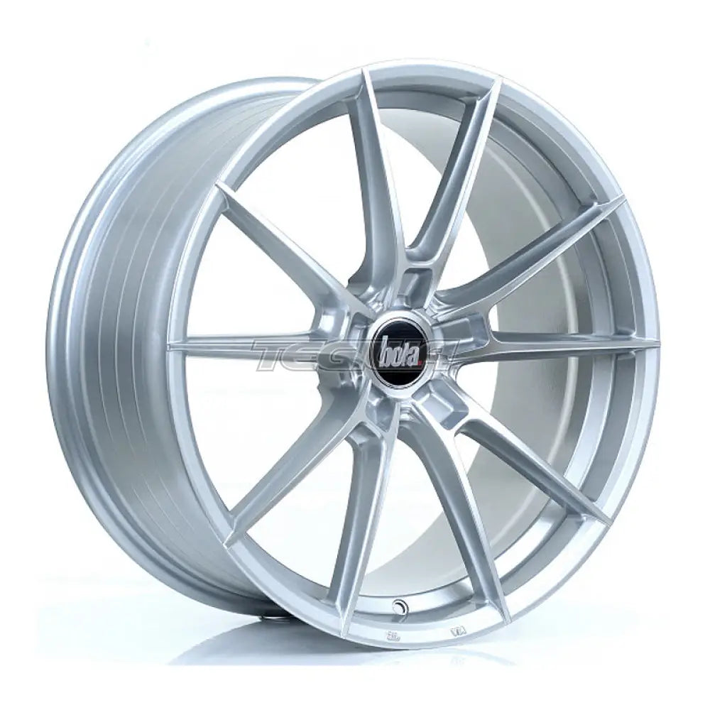 BOLA B19 Alloy Wheel 19x8.5 5x98 ET40 To 45 72.6mm CB Silver Polished Face
