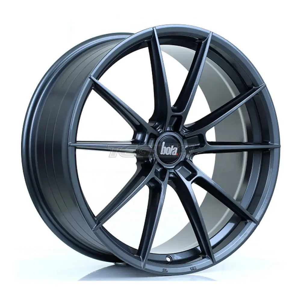 BOLA B19 Alloy Wheel 20x8.5 5x105 ET40 To 45 72.6mm CB Gloss Gunmetal