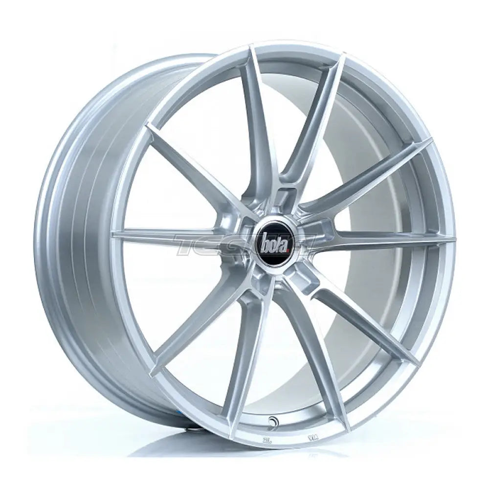 BOLA B19 Alloy Wheel 20x8.5 5x98 ET40 To 45 72.6mm CB Silver Polished Face