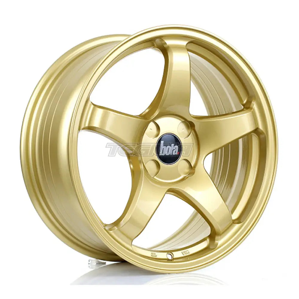 BOLA B2R Alloy Wheel 17x7.5 4x100 ET40 72.6mm CB Gold