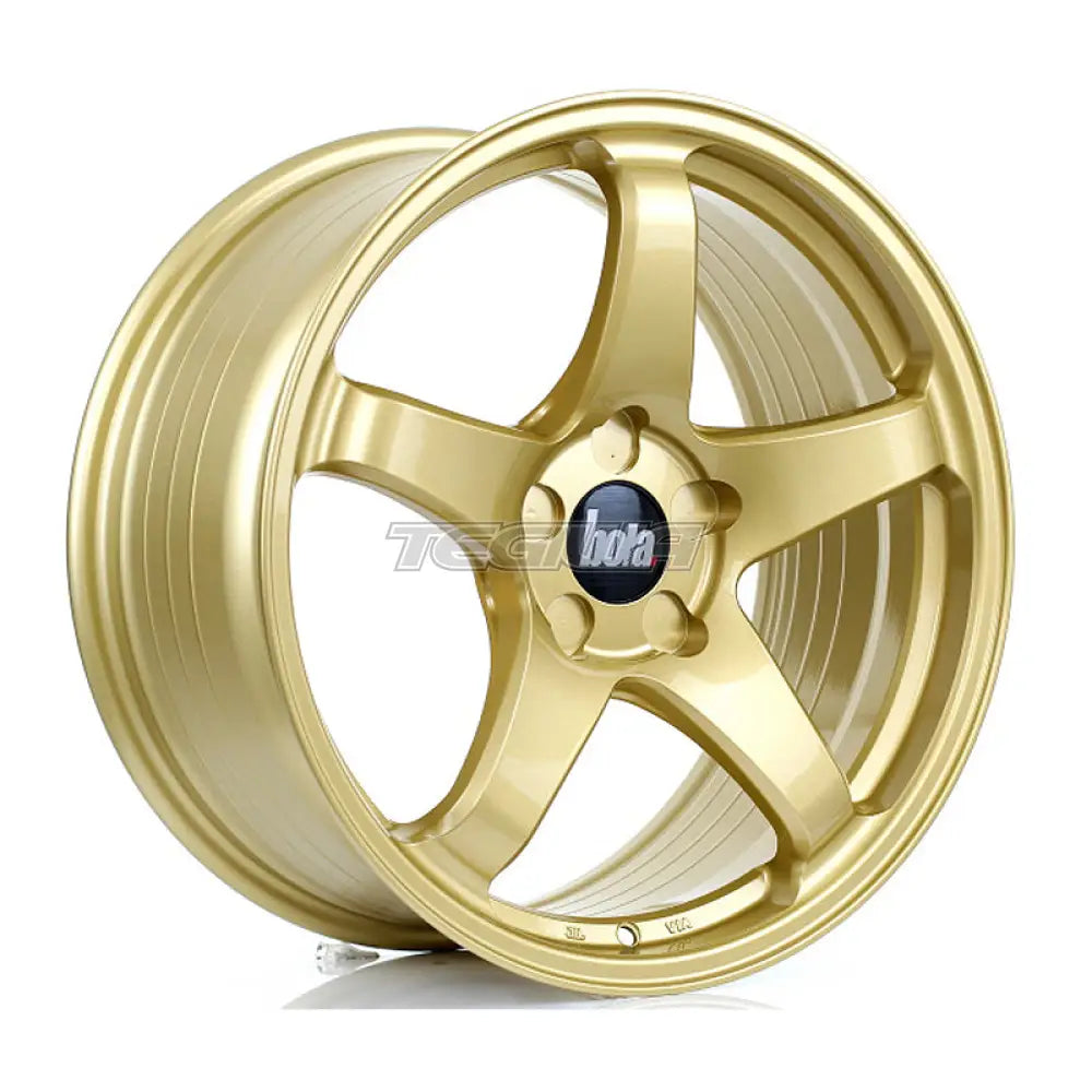 BOLA B2R Alloy Wheel 18x8.5 5x100 ET40 To 45 72.6mm CB Gold