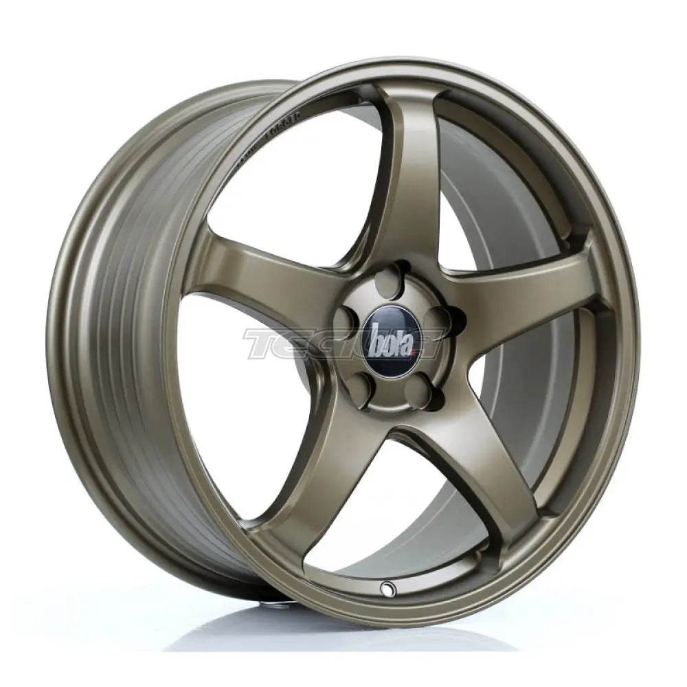 BOLA B2R Alloy Wheel 19x8.5 5x115 ET25 To 45 72.6mm CB Matt Bronze