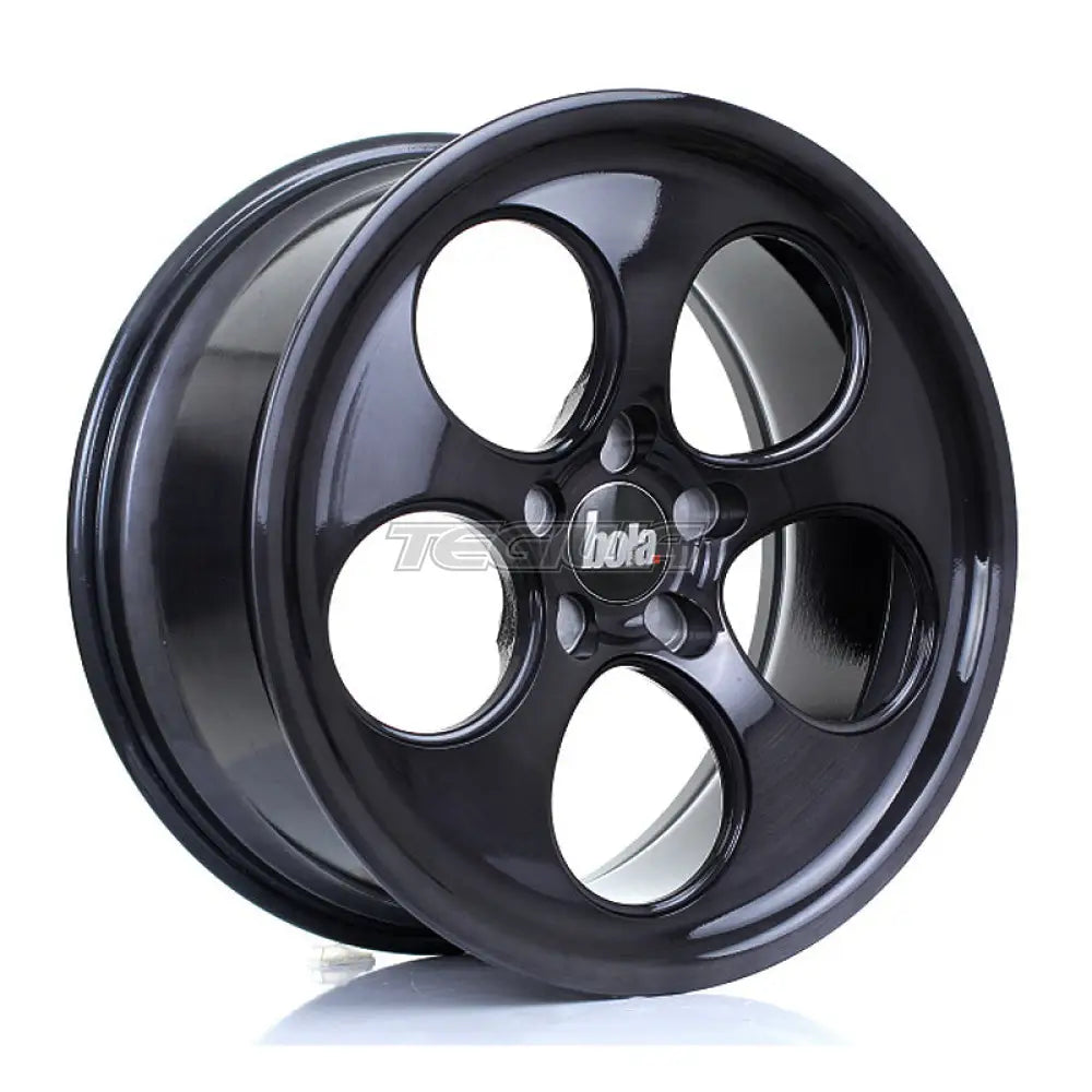 BOLA B5 Alloy Wheel 18x8.5 5x98 ET40 To 45 72.6mm CB Black Brushed Polished Face