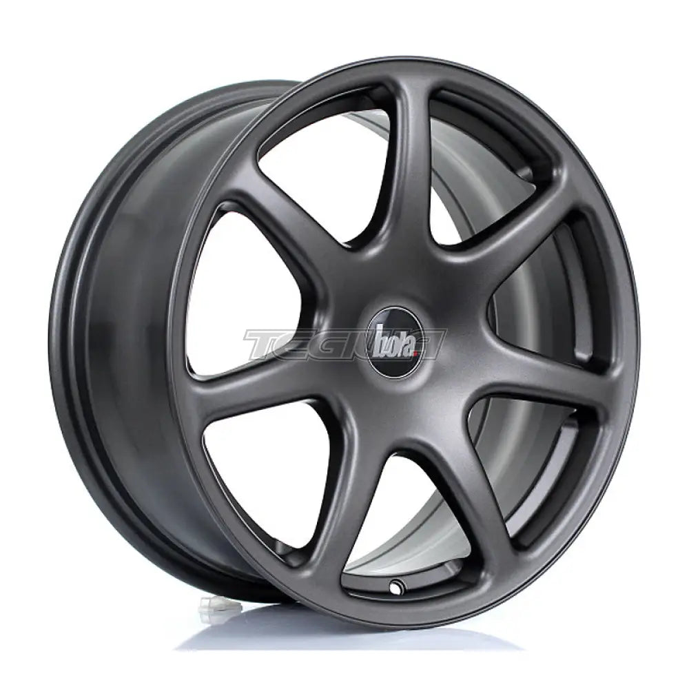 BOLA B7 Alloy Wheel 17x7.5 4x98 ET40 To 45 72.6mm CB Matt Gunmetal