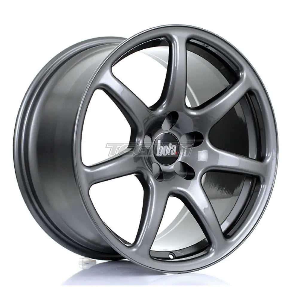 BOLA B7 Alloy Wheel 18x9.5 5x112 ET25 To 45 72.6mm CB Gloss Gunmetal