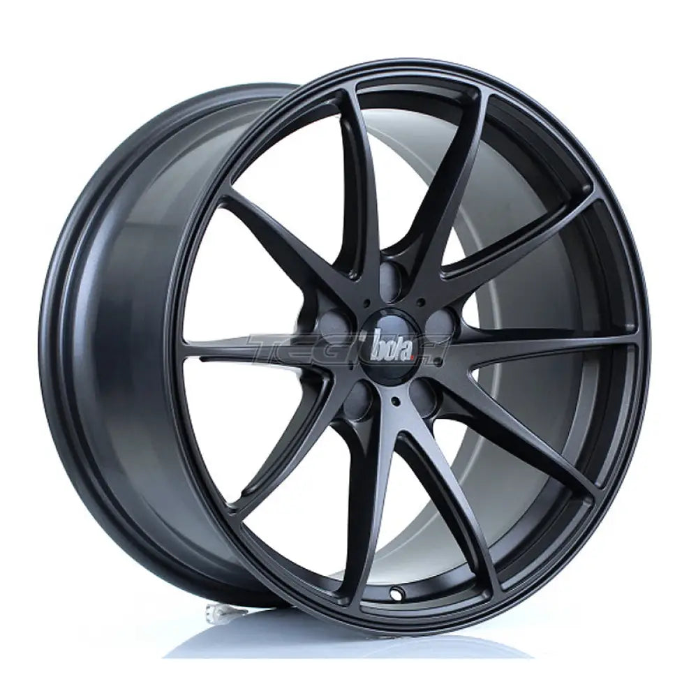 BOLA B9 Alloy Wheel 18x9 5x108 ET30 To 45 72.6mm CB Matt Gunmetal
