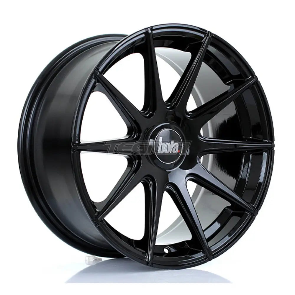 BOLA CSR Alloy Wheel 17x8 5x118 ET35 To 45 72.6mm CB Gloss Black