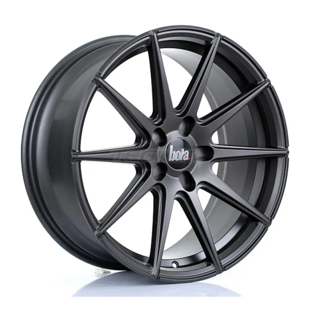 BOLA CSR Alloy Wheel 19x8.5 ET40 TO 45 5x128 Matt Gunmetal 72.6mm CB