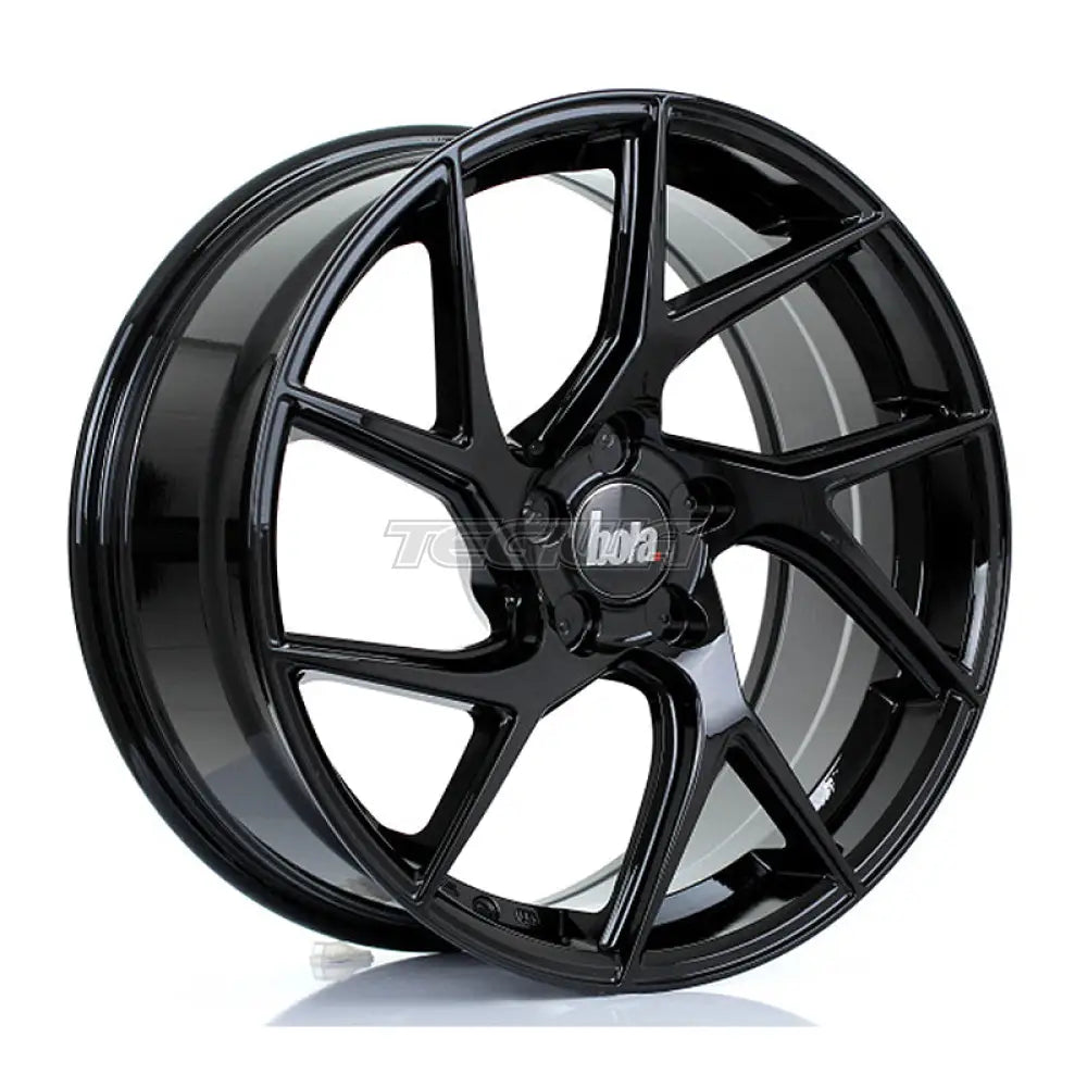 BOLA FLA Alloy Wheel 19x8.5 5x108 ET20 To 58 72.6mm CB Gloss Black