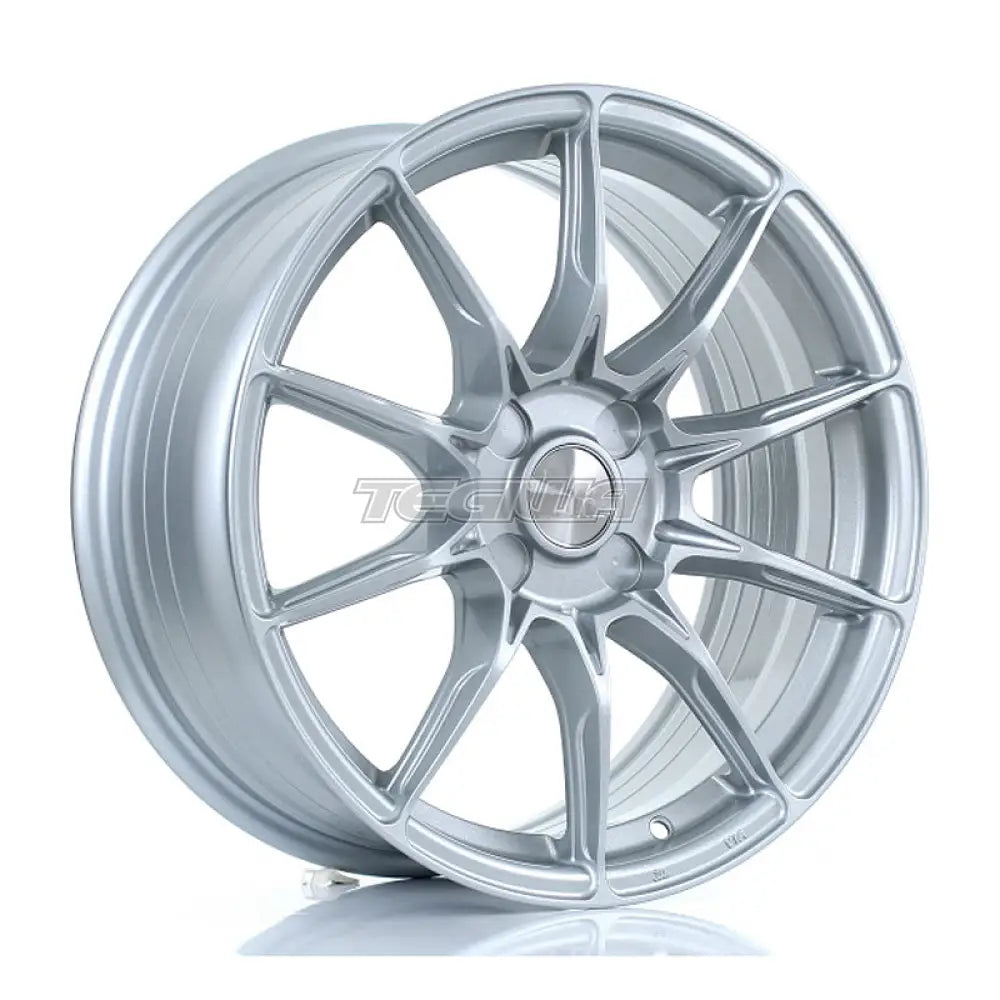 BOLA FLB Alloy Wheel 17x7.5 4x114 ET40 To 45 72.6mm CB Crystal Silver
