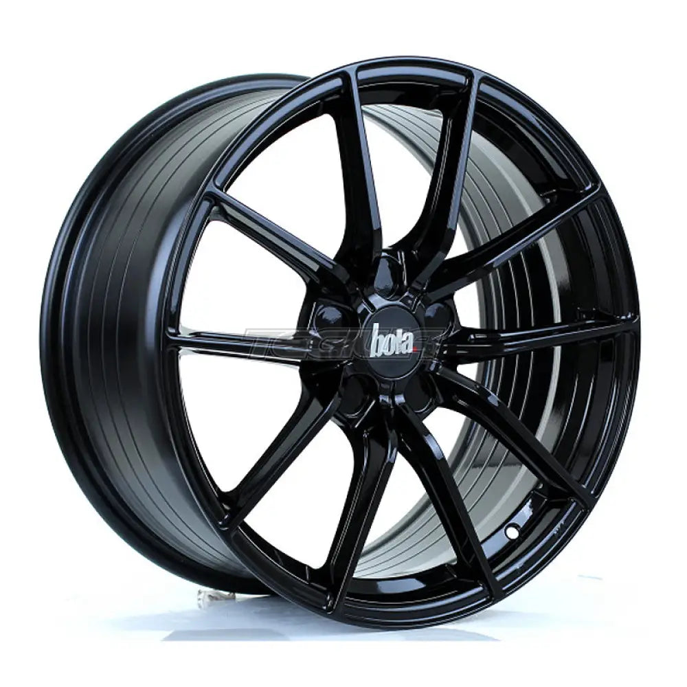 BOLA FLC Alloy Wheel 18x8.5 5x128 ET42 To 45 72.6mm CB Gloss Black