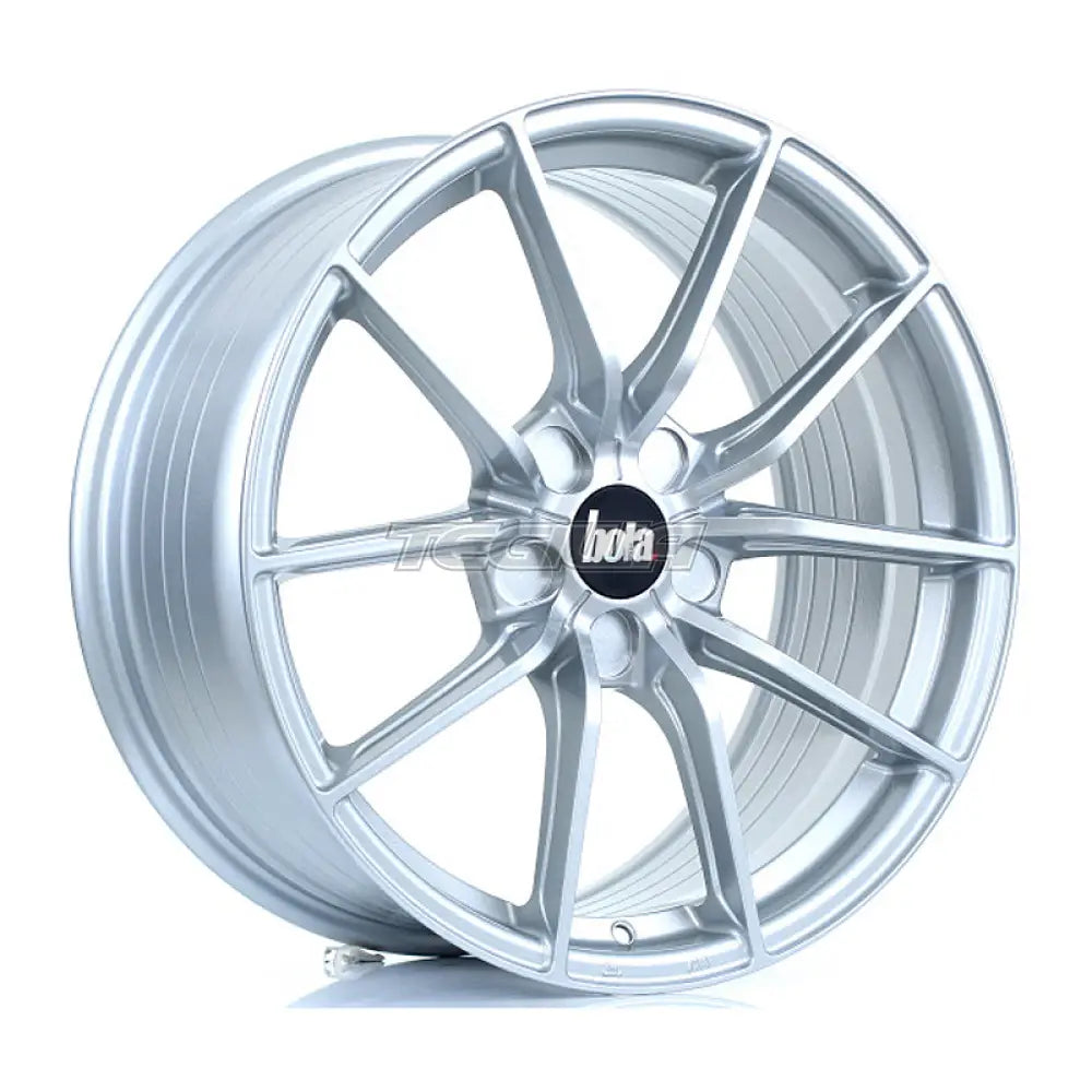 BOLA FLC Alloy Wheel 18x8.5 5x98 ET42 To 45 72.6mm CB Crystal Silver