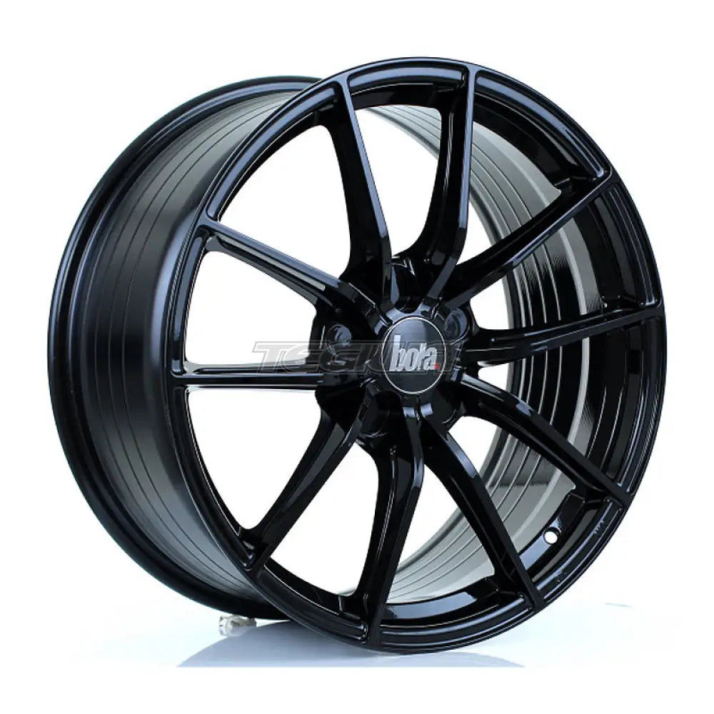 BOLA FLC Alloy Wheel 19x8.5 5x118 ET25 To 45 72.6mm CB Gloss Black