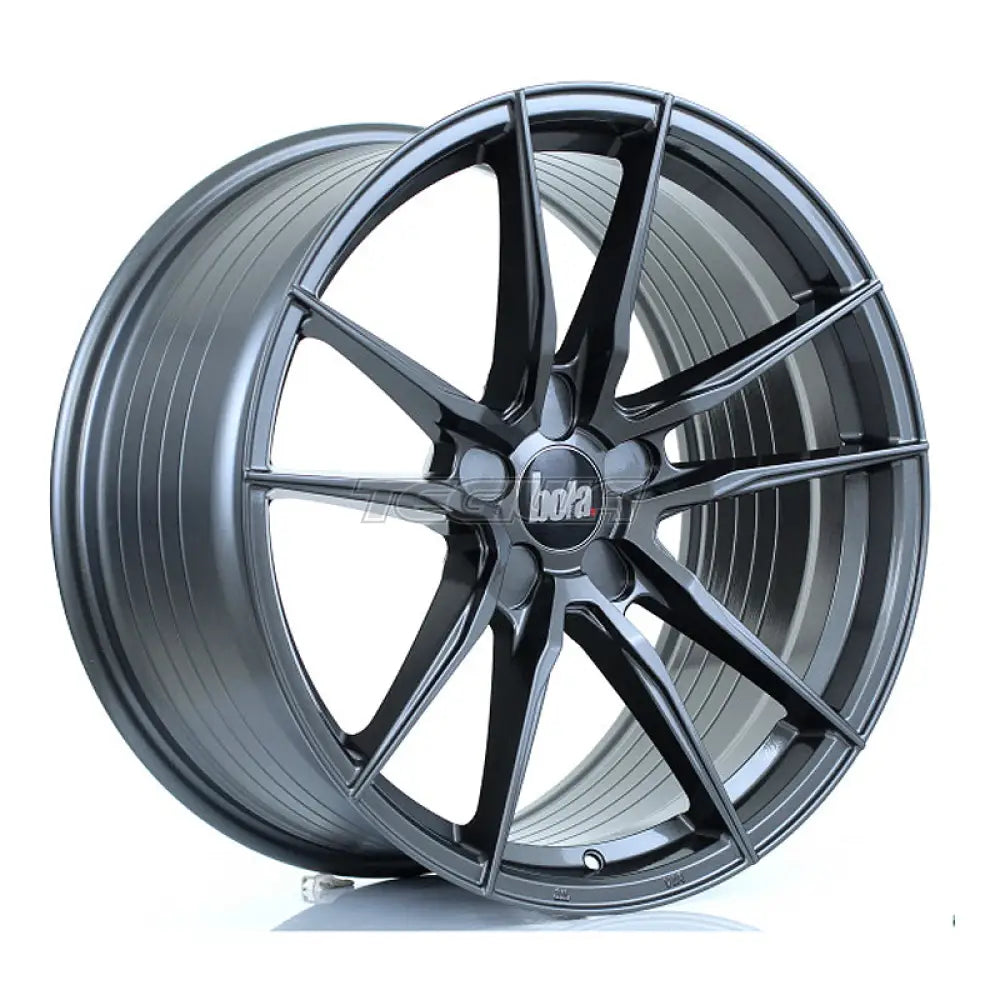 BOLA FLD Alloy Wheel 19x9.5 5x98 ET25 To 45 72.6mm CB Gloss Gunmetal