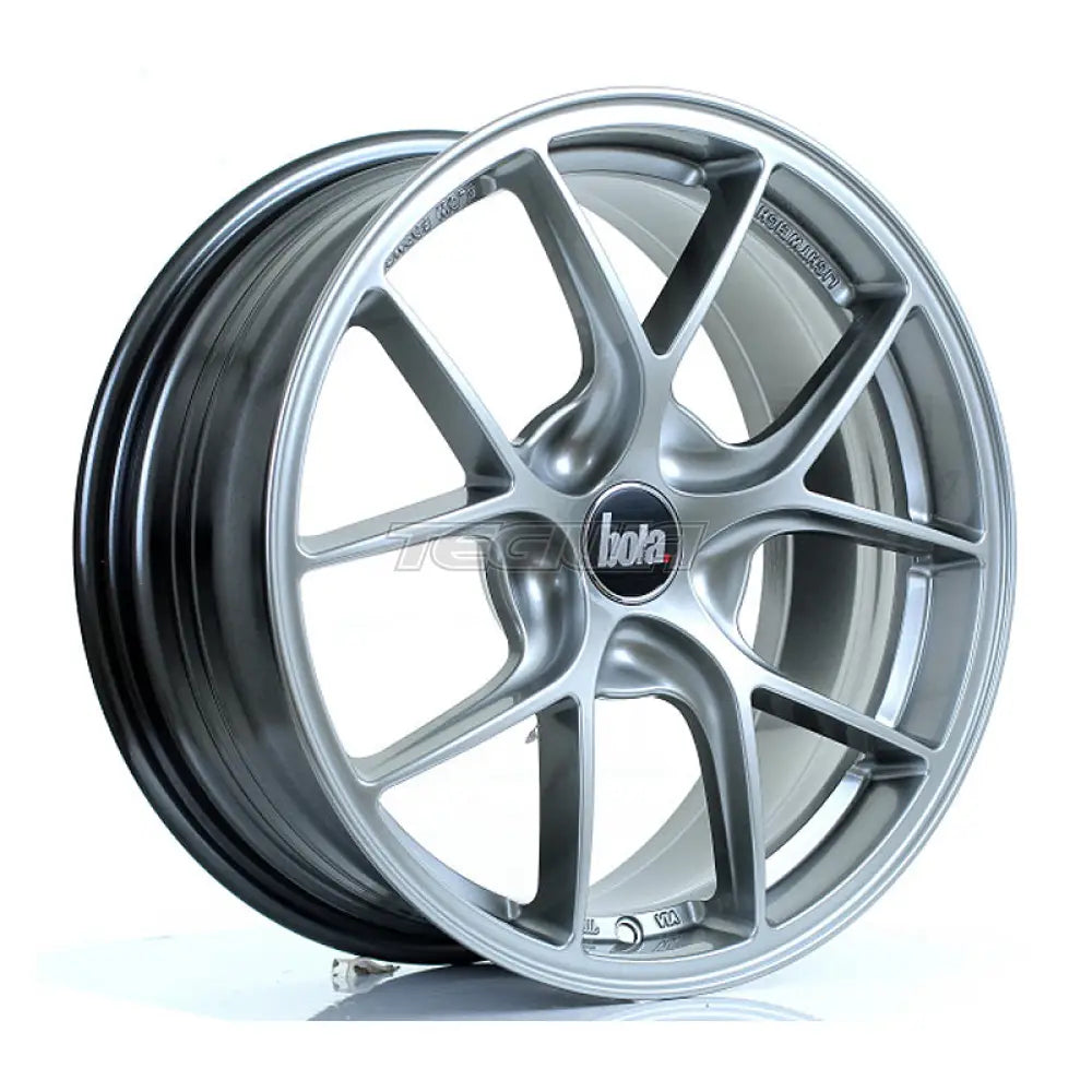 BOLA FLE Alloy Wheel 17x7.5 5x114 ET40 To 45 72.6mm CB Hyper Black
