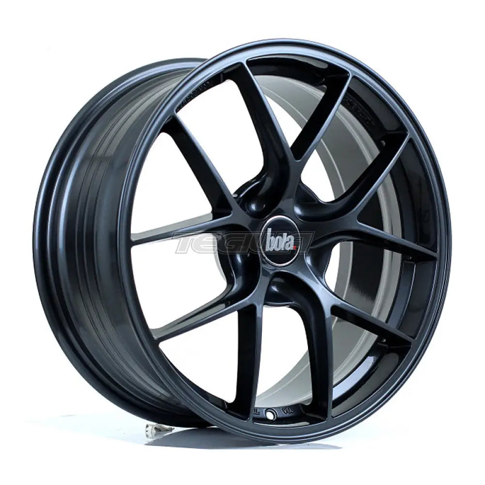 BOLA FLE Alloy Wheel 18x8 5x105 ET35 To 50 72.6mm CB Gloss Gunmetal