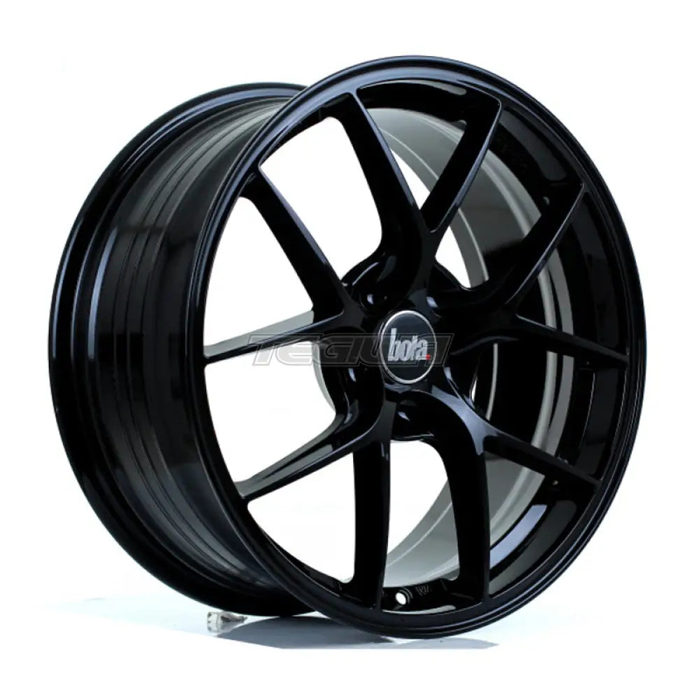 BOLA FLE Alloy Wheel 18x8 5x110 ET35 To 50 72.6mm CB Gloss Black
