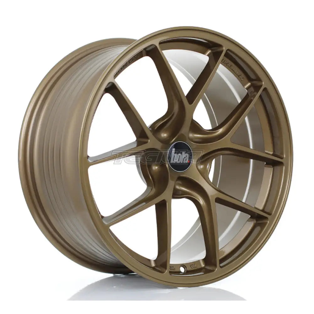 BOLA FLE Alloy Wheel 18x9 5x112 ET35 To 50 72.5mm CB Gloss Bronze