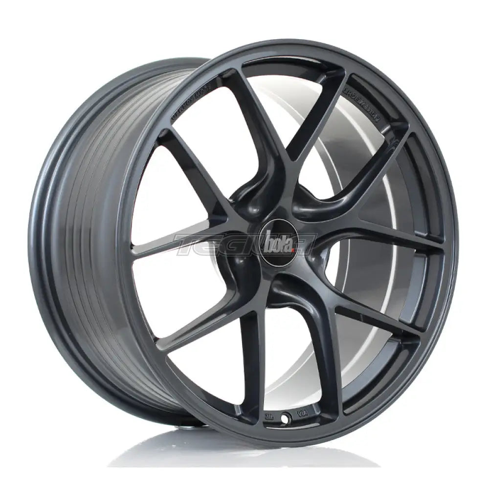 BOLA FLE Alloy Wheel 18x9 5x112 ET35 To 50 72.5mm CB Gloss Gunmetal