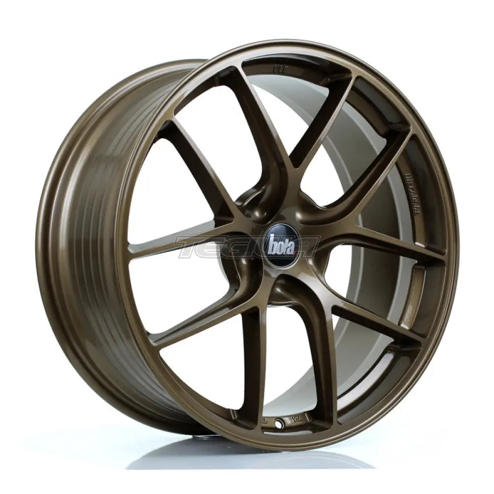 BOLA FLE Alloy Wheel 19x8.5 5x108 ET35 To 50 72.5mm CB Gloss Bronze