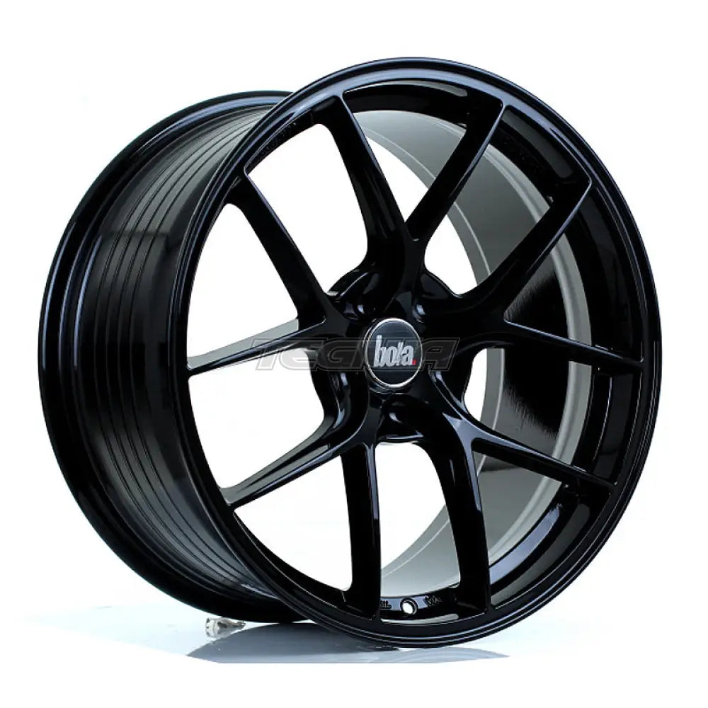 BOLA FLE Alloy Wheel 19x9.5 5x120 ET42 To 49 72.6mm CB Gloss Black