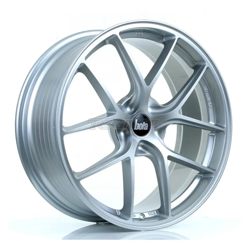 BOLA FLE Alloy Wheel 20x8.5 5x132 ET30 To 50 72.6mm CB Crystal Silver