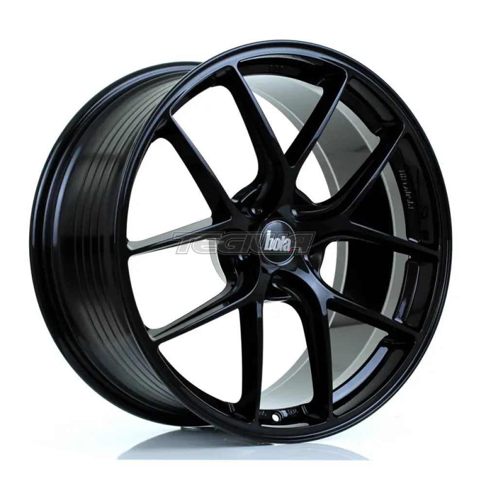 BOLA FLE Alloy Wheel 20x9.5 5x108 ET30 To 50 72.6mm CB Gloss Black