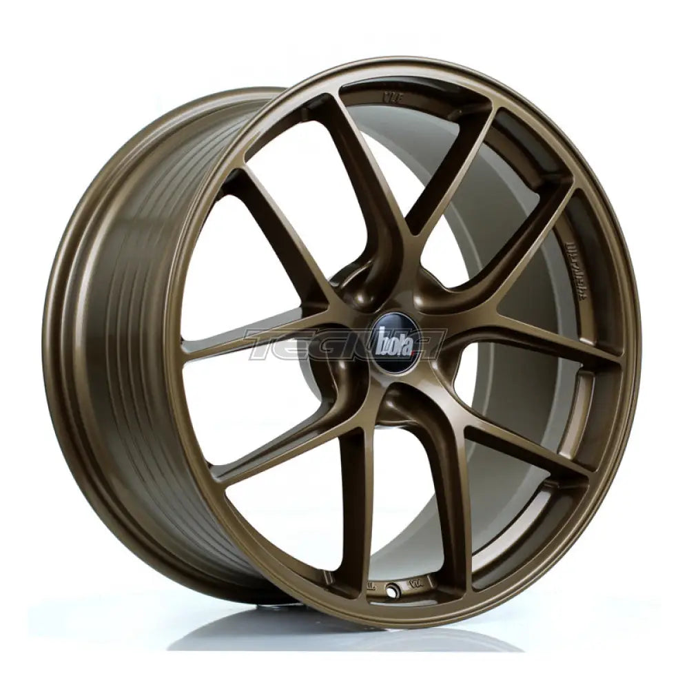 BOLA FLE Alloy Wheel 20x9.5 5x128 ET30 To 50 72.6mm CB Gloss Bronze
