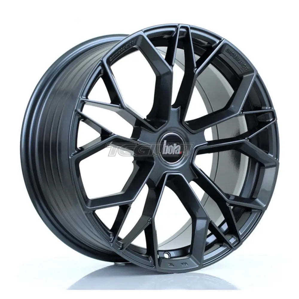 BOLA FLF Alloy Wheel 18x8 5x105 ET40 To 50 72.6mm CB Gloss Gunmetal
