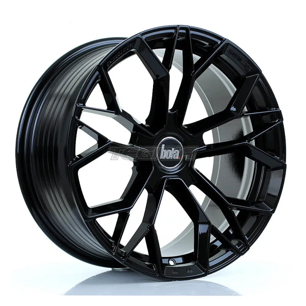 BOLA FLF Alloy Wheel 18x9 5x108 ET42 To 50 72.6mm CB Gloss Black