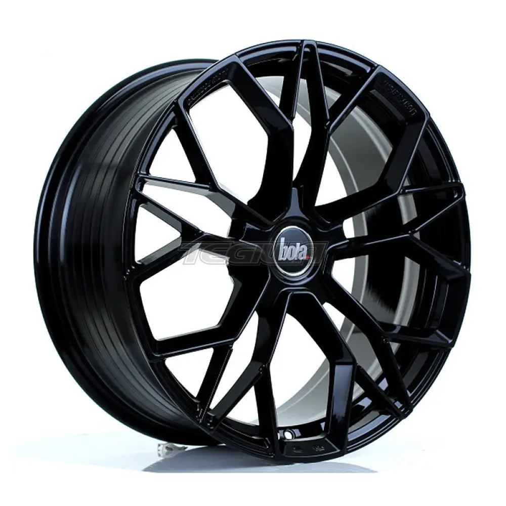 BOLA FLF Alloy Wheel 19x8.5 5x105 ET25 To 50 72.6mm CB Gloss Black