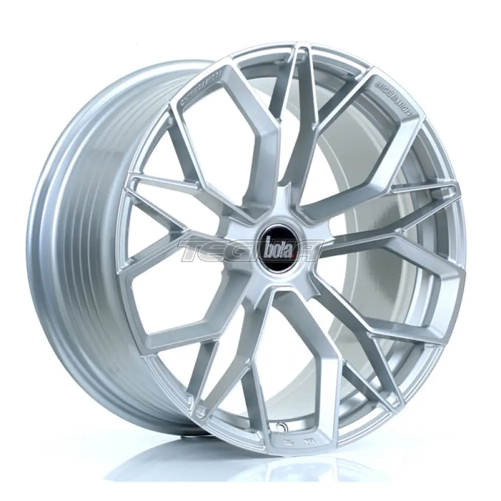 BOLA FLF Alloy Wheel 19x9.5 5x110 ET45 To 50 72.6mm CB Silver Polished Face