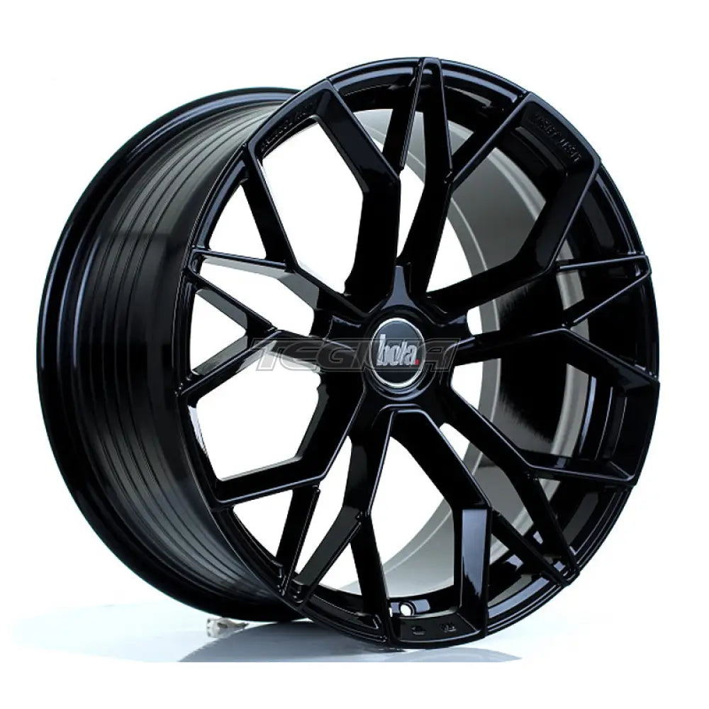 BOLA FLF Alloy Wheel 19x9.5 5x114 ET35 To 50 72.6mm CB Gloss Black