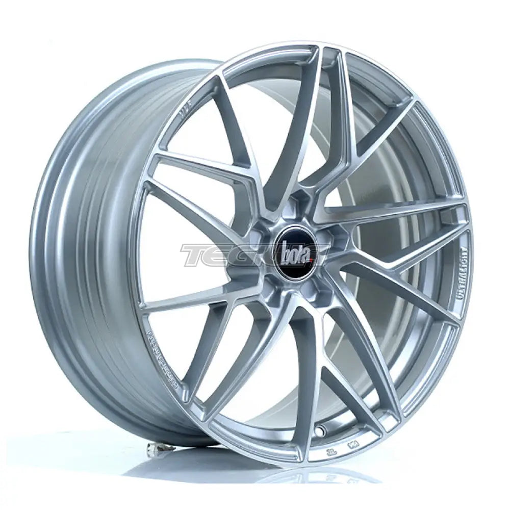 BOLA FLR Alloy Wheel 18x8.5 5x110 ET40 To 50 72.6mm CB Silver Polished Face