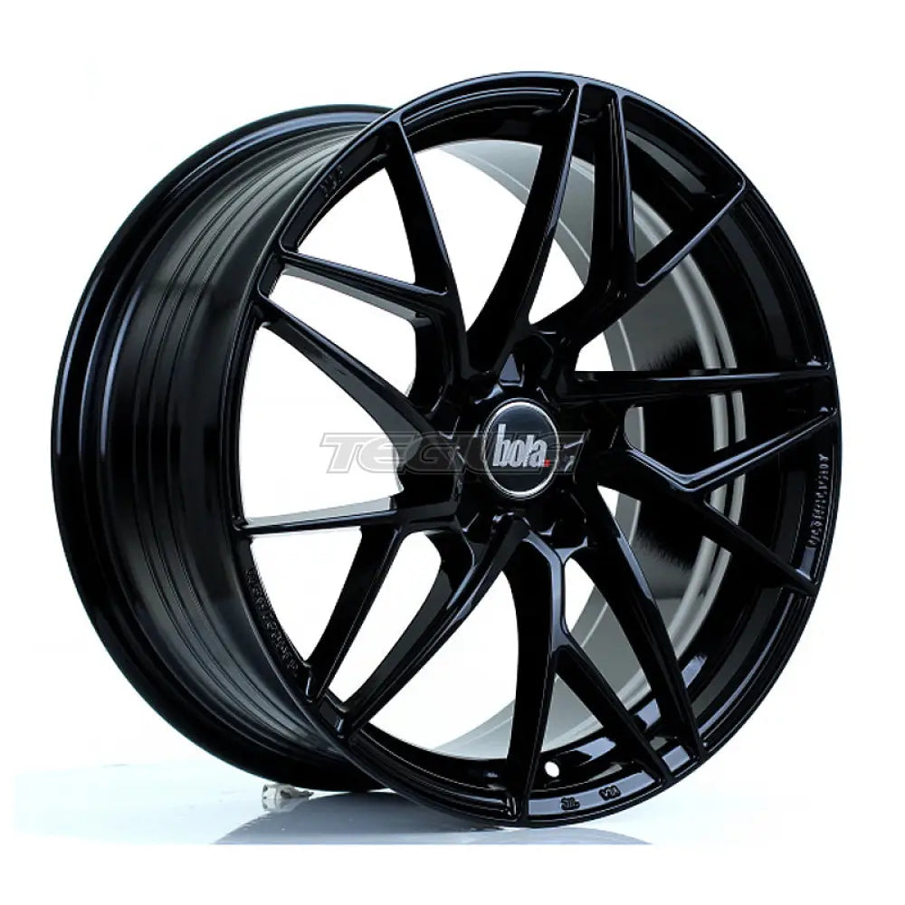BOLA FLR Alloy Wheel 18x8.5 5x118 ET40 To 50 72.6mm CB Gloss Black