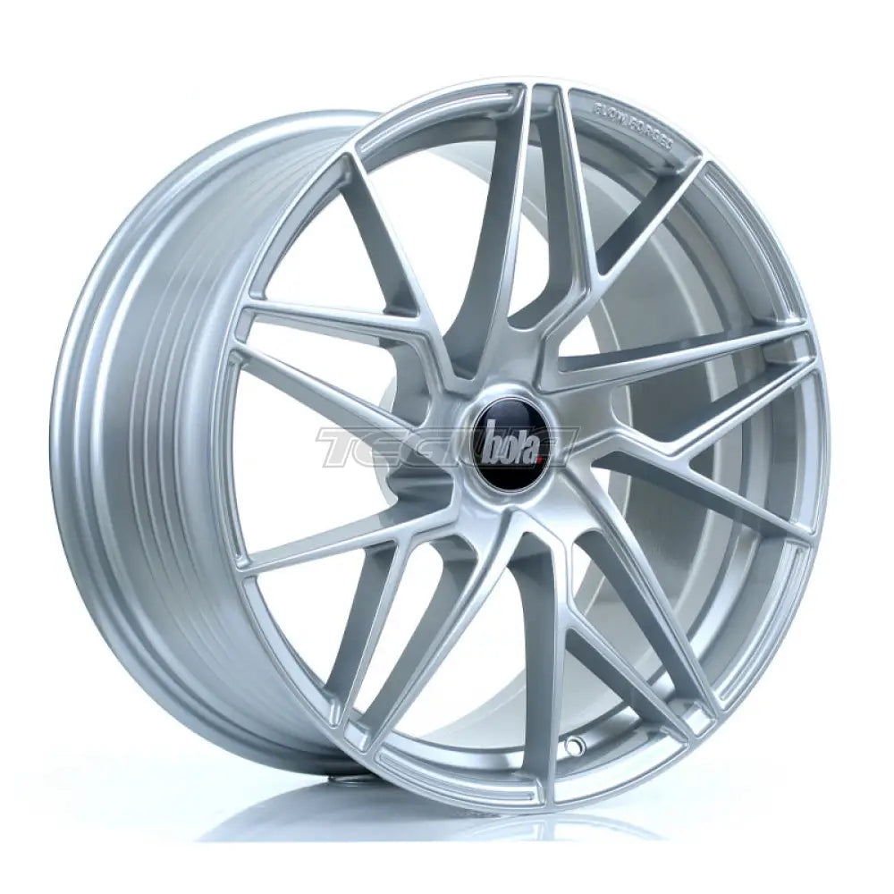BOLA FLR Alloy Wheel 19x9.5 5x110 ET25 To 45 72.6mm CB Crystal Silver