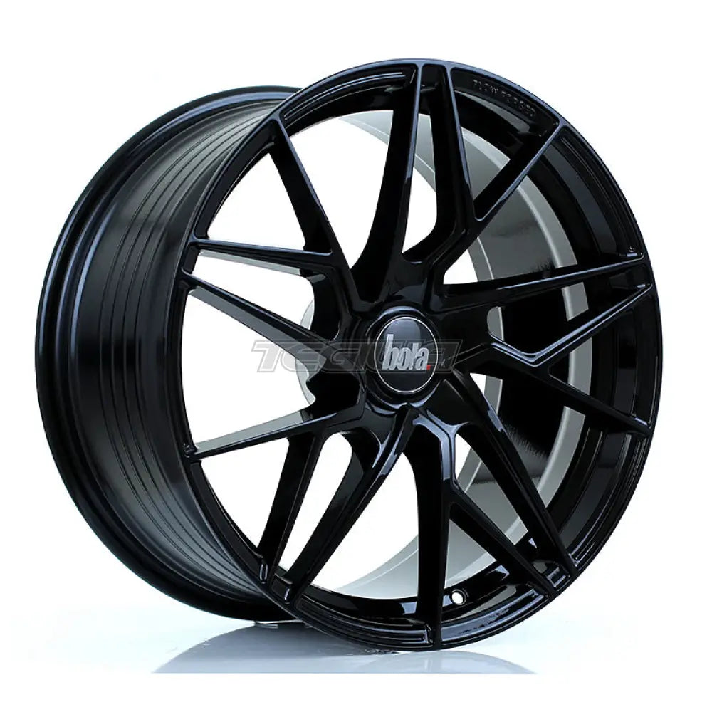 BOLA FLR Alloy Wheel 19x9.5 5x110 ET25 To 45 72.6mm CB Gloss Black