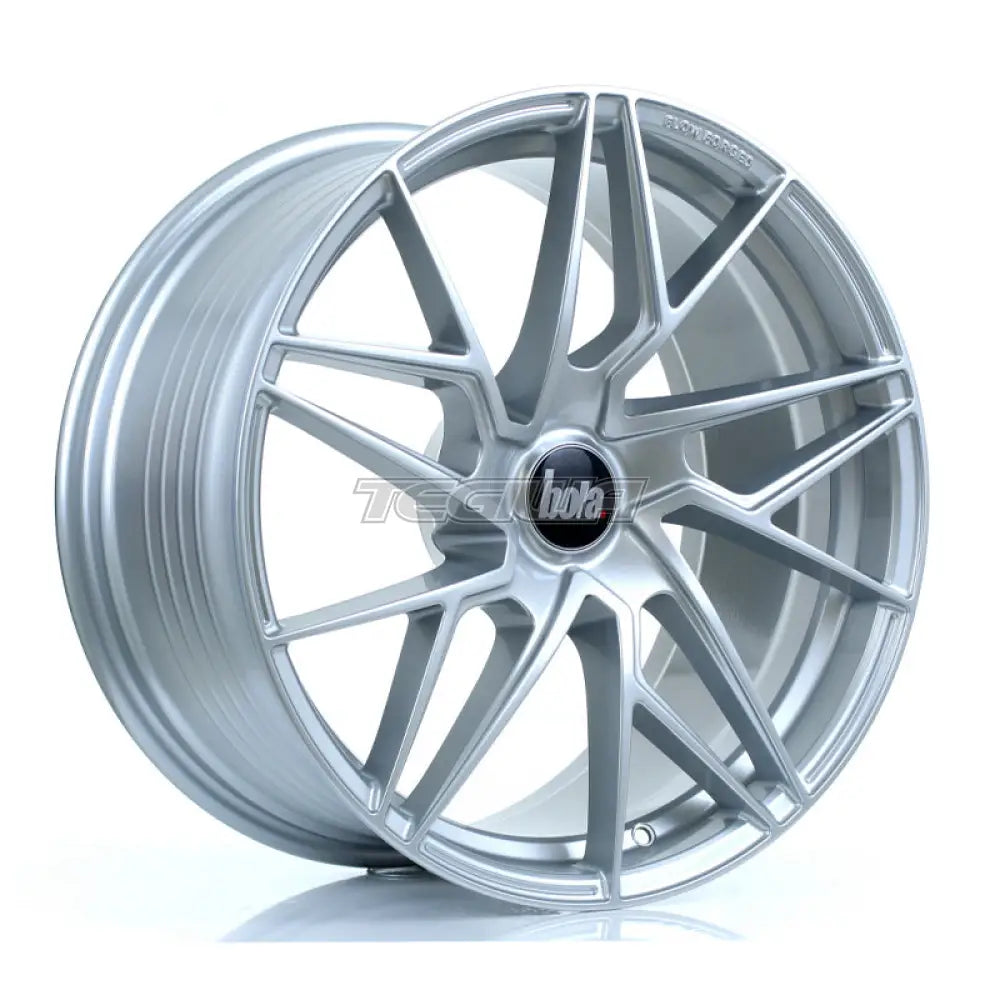 BOLA FLR Alloy Wheel 19x9.5 5x112 ET25 To 45 72.6mm CB Crystal Silver