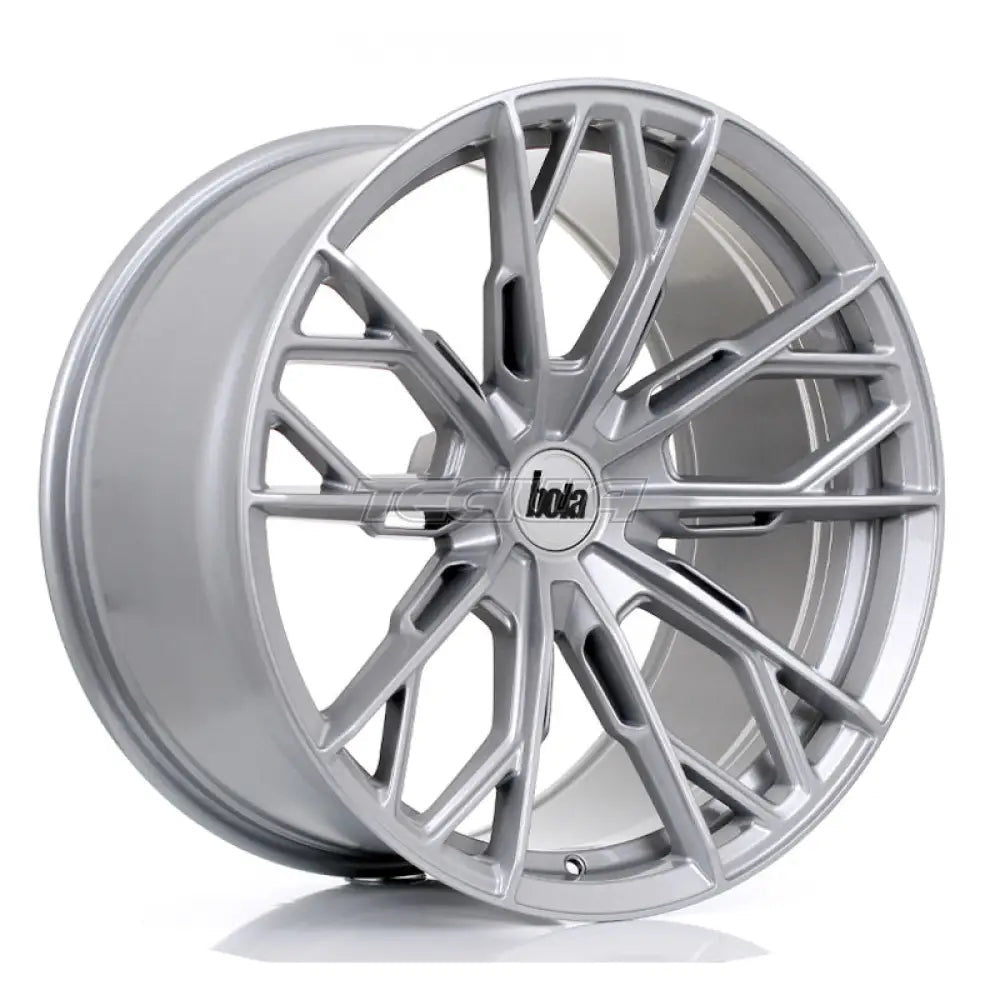 BOLA FLS Alloy Wheel 20x8.5 5x120 ET9 To 50 72.5mm CB Crystal Silver