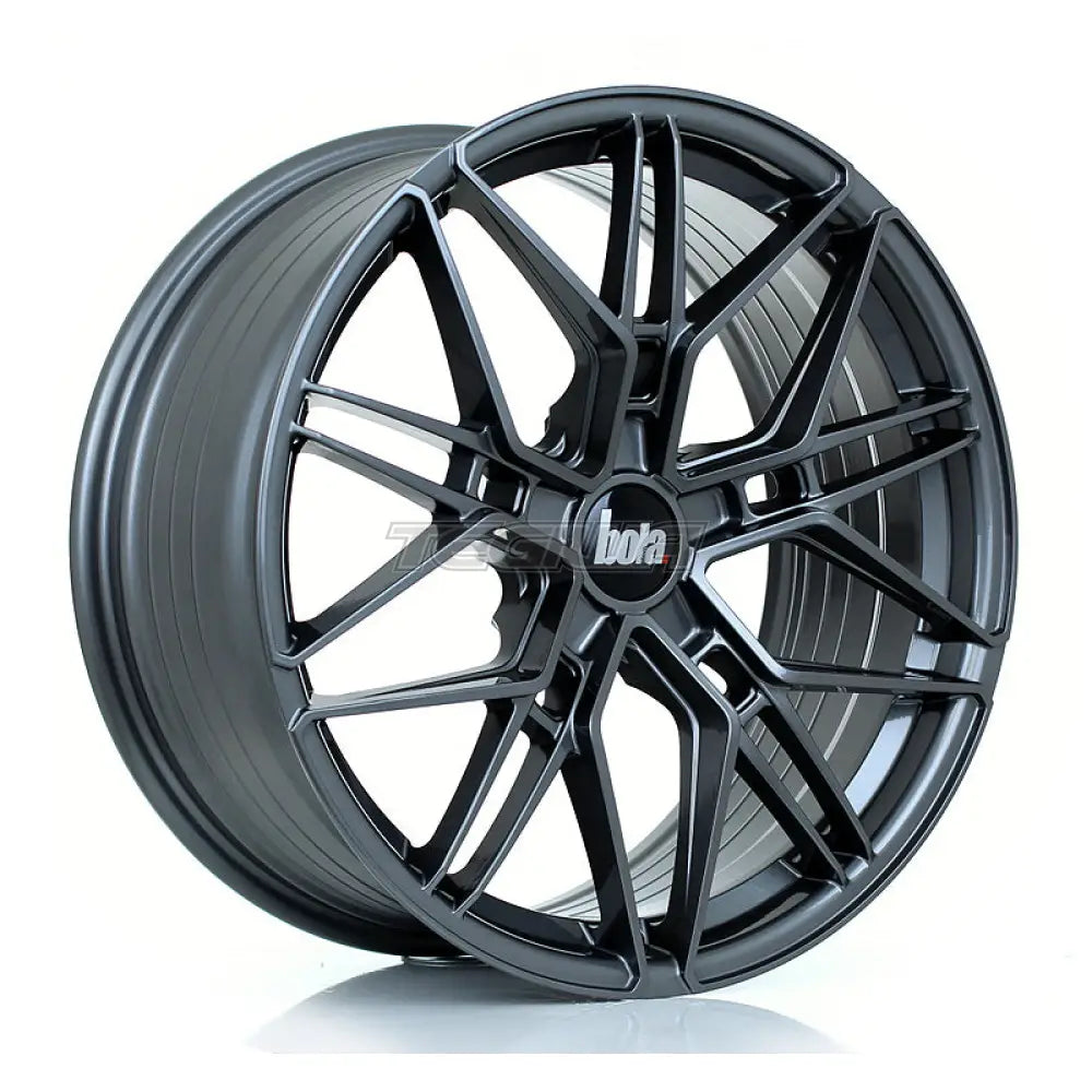 BOLA FLV Alloy Wheel 19x8.5 5x105 ET25 To 55 72.6mm CB Gloss Gunmetal