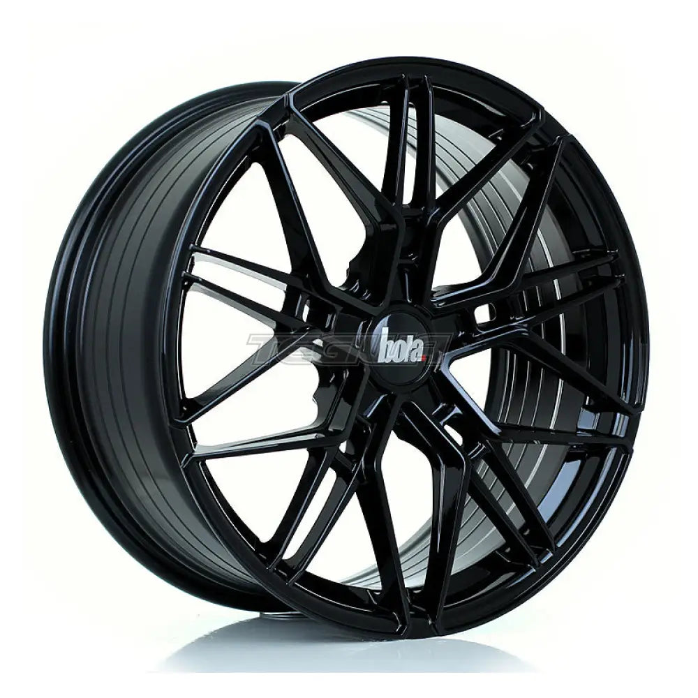 BOLA FLV Alloy Wheel 19x8.5 5x110 ET25 To 55 72.6mm CB Gloss Black