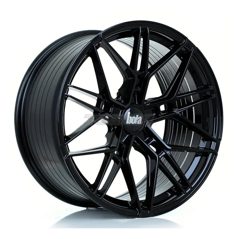 BOLA FLV Alloy Wheel 19x9.5 5x130 ET15 To 50 72.6mm CB Gloss Black