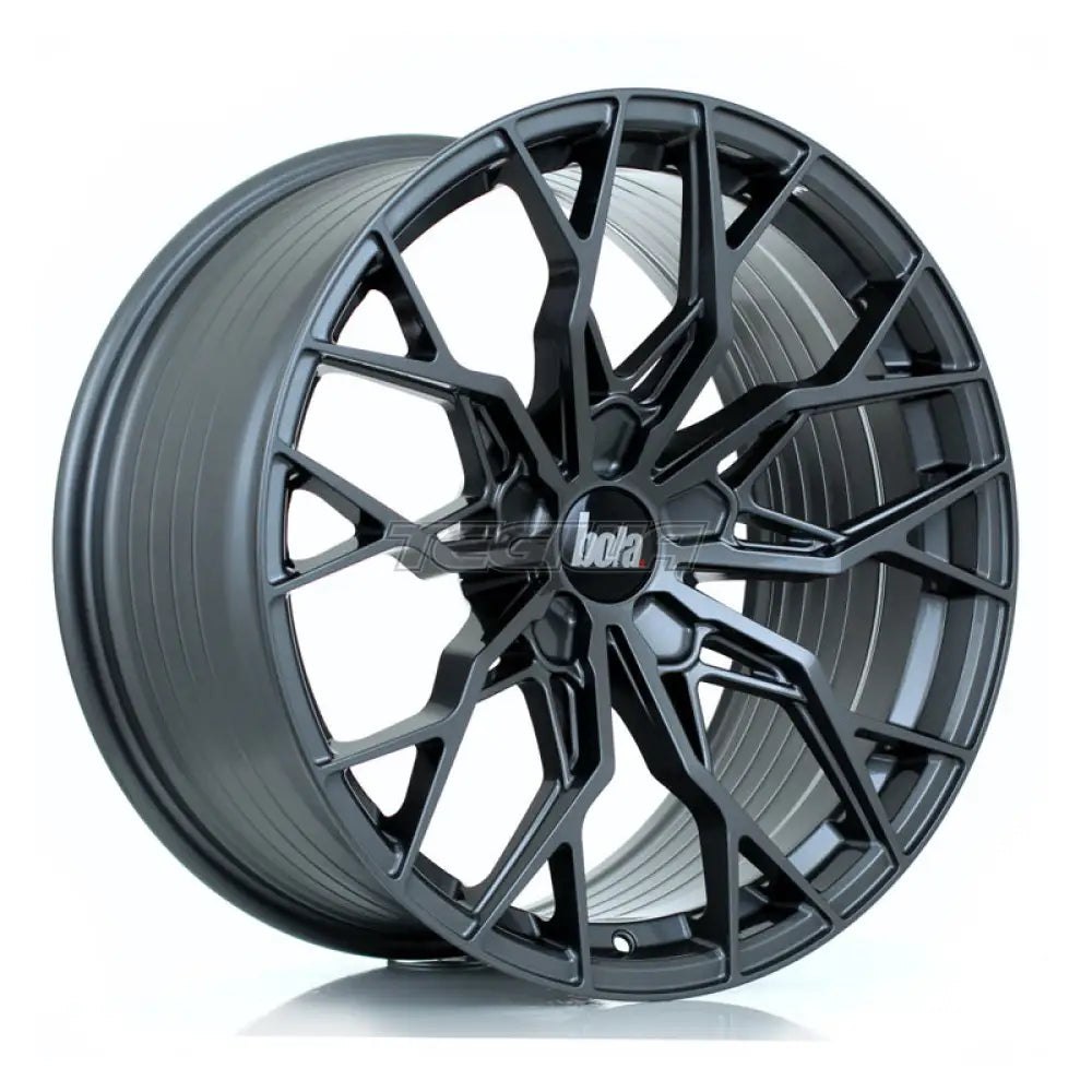 BOLA FLX Alloy Wheel 19x9.5 5x100 ET15 To 50 72.6mm CB Gloss Gunmetal