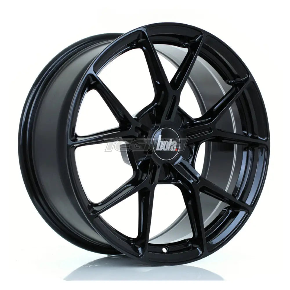 BOLA FLY Alloy Wheel 18x8 5x118 ET15 To 45 72.5mm CB Gloss Black
