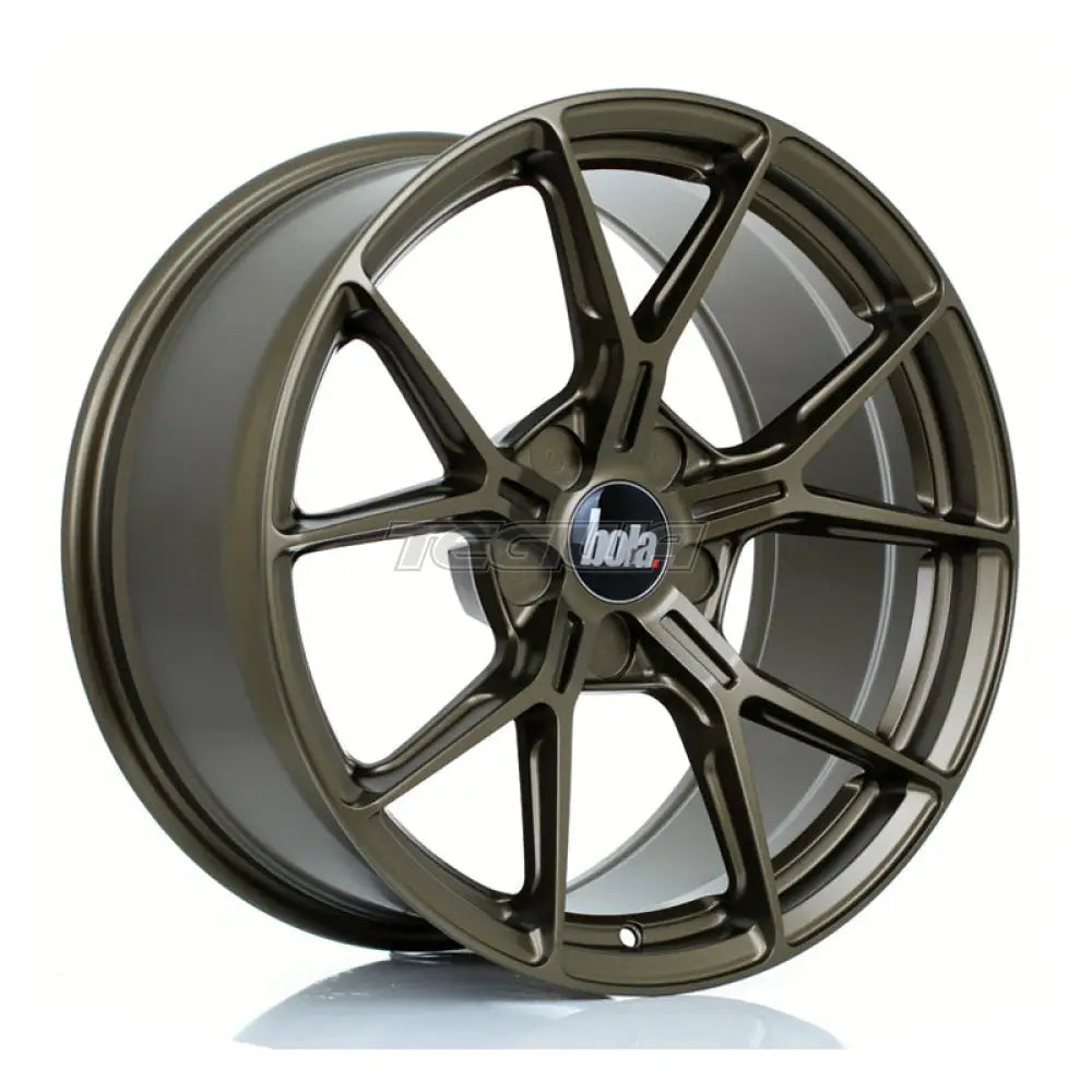 BOLA FLY Alloy Wheel 18x9 5x105 ET15 To 47 72.5mm CB Matt Bronze