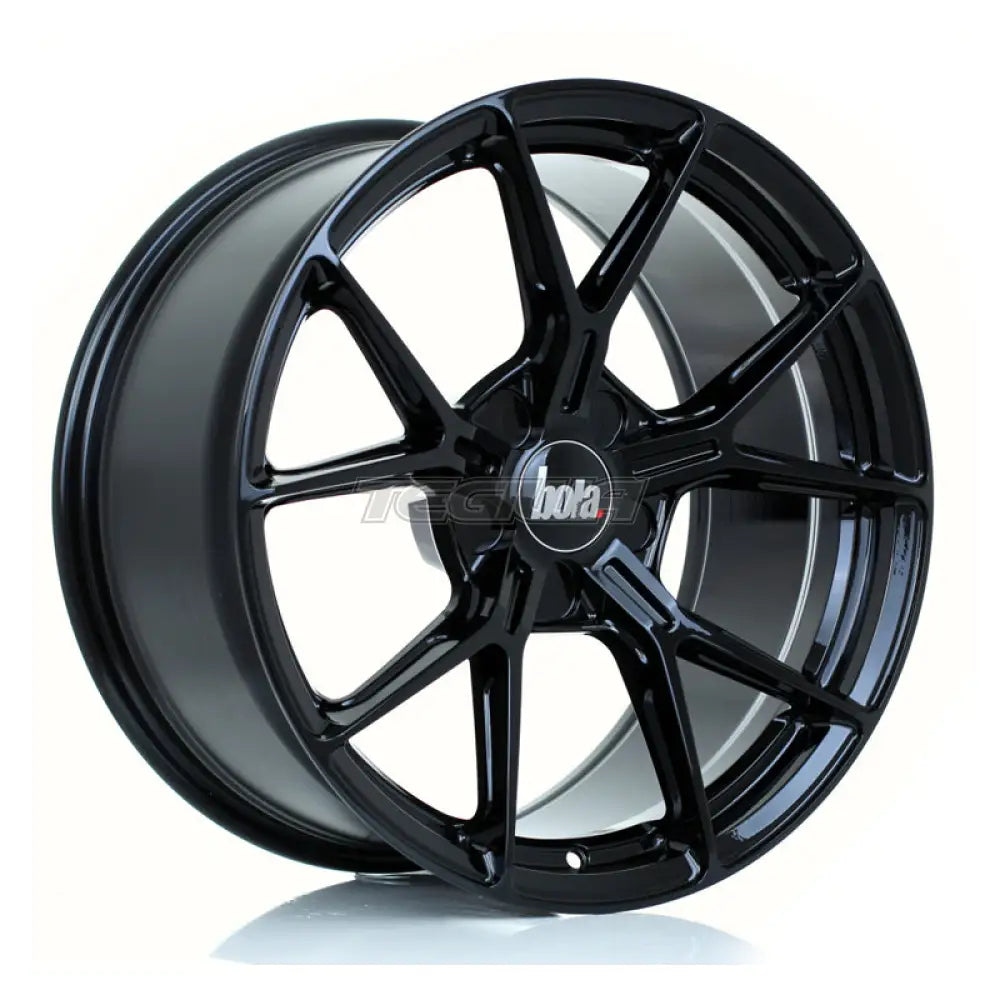 BOLA FLY Alloy Wheel 18x9 5x118 ET15 To 47 72.5mm CB Gloss Black